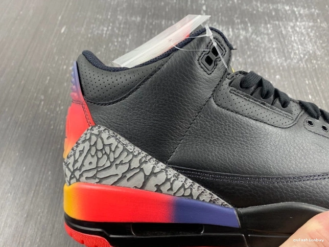 Air 3 Rio Balvin FN0344-001 x J Jordan 1111